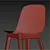 Modern Bamboo Dining Set: VOXLÖV Table and Chairs 3D model small image 6
