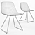 Sleek Lapalma Miunn Chair 3D model small image 6