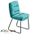 AROOMA Soft Chair: Comfort in Style 3D model small image 1