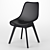 Mesh Punch Plastic Chair 3D model small image 1