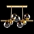Elegant Studio Berry Chandelier 3D model small image 1