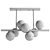 Elegant Studio Berry Chandelier 3D model small image 4