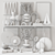  Elegant Home Decor Set 3D model small image 7