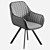 AROOMA Roan Chair - Modern Ergonomic Seating 3D model small image 6