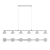 Conical Design LED Pendant: Lampatron GENRE LONG 6 3D model small image 4