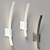 Sleek Curved L Arc Wall Light 3D model small image 3