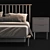 Modern Bed Living | Wayfair Home 3D model small image 2