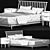 Modern Bed Living | Wayfair Home 3D model small image 4