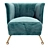 Luxury Iminiti Armchair 2015 3D model small image 3