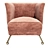 Luxury Iminiti Armchair 2015 3D model small image 4