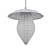 Lana Pendant: Sleek and Stylish Lighting 3D model small image 2