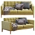 Contemporary AC Lounge Sofa 3D model small image 4