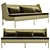 Bruno Moinard Edition Sofa | Courtrai - Luxurious French Craftsmanship 3D model small image 2