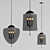 Elegant TERUEL Hanging Lamp 3D model small image 5