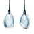ESTIN Pendant Light, Brown/Blue 3D model small image 2