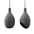 ESTIN Pendant Light, Brown/Blue 3D model small image 4