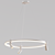 Modern Hanging Lamps: Black & White, 80cm | Aliexpress 3D model small image 4