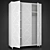 Cloud 3-Door Modern Wardrobe 3D model small image 2