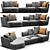 Verzelloni Lyndon: Modern Italian Sofa 3D model small image 1