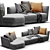 Verzelloni Lyndon: Modern Italian Sofa 3D model small image 2