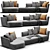 Verzelloni Lyndon: Modern Italian Sofa 3D model small image 11