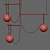 Ic Flos Pendant Lamp Collection 3D model small image 6