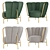 Modern Loft Tulip Chair 3D model small image 3