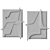 Danish Design Relief Atelier Set 3D model small image 4
