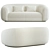 Contemporary Barnabas Sofa: Elegant & Spacious 3D model small image 2