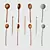 Vintage Kitchen Utensils Collection 3D model small image 2
