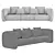 Vintage Collector's Jacob Sofa 3D model small image 2