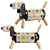 Janod Shapes and Colors Dog Toy 3D model small image 1