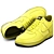 Yellow Nike AF1 Sneakers 3D model small image 3