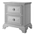 Essential Classic Nightstand 3D model small image 6