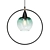 Elegant Moorsgate Pendant in Geometric Design 3D model small image 1