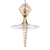 Golden Melodies: Sergi Ventura Pendant Light 3D model small image 1