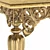 Baroque Filigree Console 3D model small image 3