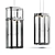OM Glass Round Lift M-System (МС1300) - Spacious and Elegant. 3D model small image 1