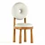 Elegant Baba Chair with V-Ray - 3Ds Max 2015 & OBJ Formats 3D model small image 1