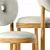 Elegant Baba Chair with V-Ray - 3Ds Max 2015 & OBJ Formats 3D model small image 4
