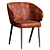 Blue Bliss: Nora Armchair 3D model small image 1