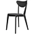 Modern White Birch Chair: Nordmyra Ikea 3D model small image 2