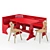 Rustic Tyrolean Corner Set 3D model small image 6