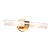 Sleek Honey Gold Bath Light 3D model small image 1