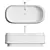 LARIANA Luxury Bathtub | Modern Design & Elegant Curves 3D model small image 4
