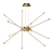 Modern LED Cylinder Chandelier 3D model small image 2