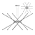 Modern LED Cylinder Chandelier 3D model small image 4