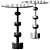 Elegant Melody Coffee Table 3D model small image 1