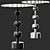 Elegant Melody Coffee Table 3D model small image 2