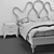 Sleek Modern Bed 3D Model 3D model small image 6